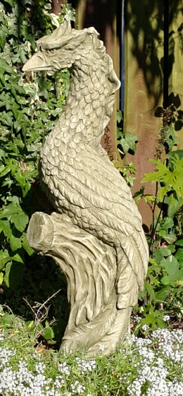 gothic phoenix statue for the garden mythical creature